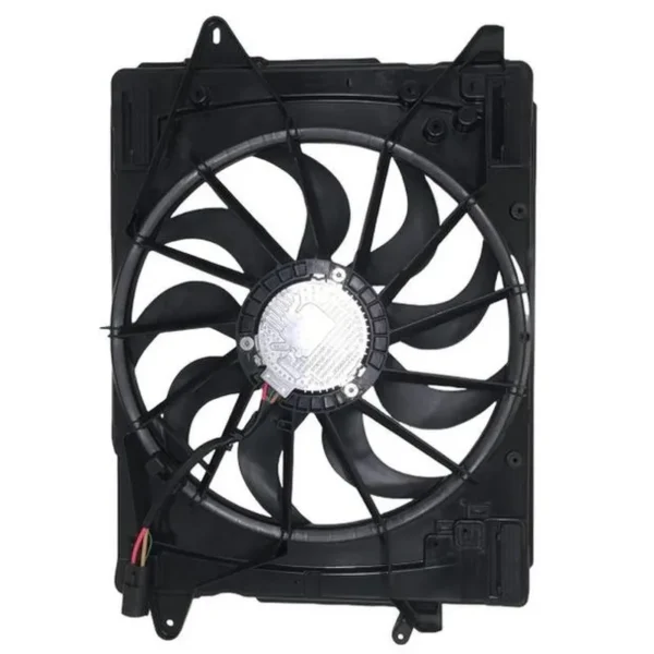 Yoonshan Radiator Fan for FORD ESCAPE (2020-2022) Back_View(OE:LX6Z8C607A,LX618C607AC,TYC624730,RF436,2421567,FD-1203)