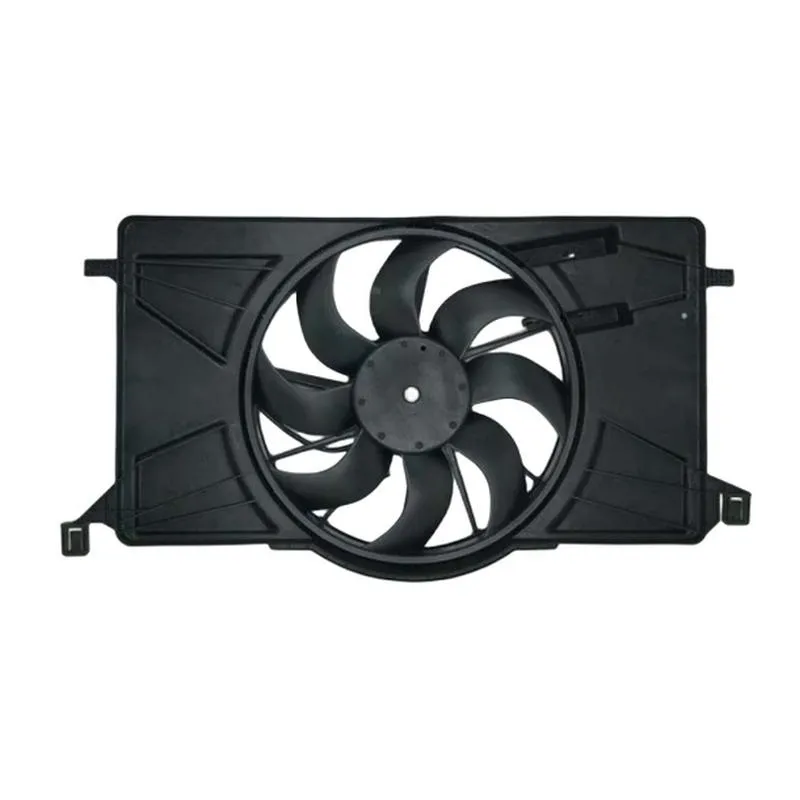Yoonshan Radiator Fan for FORD FOCUS 2.0L Front_View(OE:Z60115025B,3M5H8C607SB,BV618C607KC,3M5H8C607YG,BV6Z8C607K)