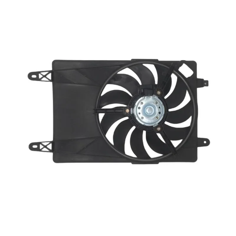 Yoonshan Radiator Fan for FORD Fiesta Back_View(OE:2S658C607EA)
