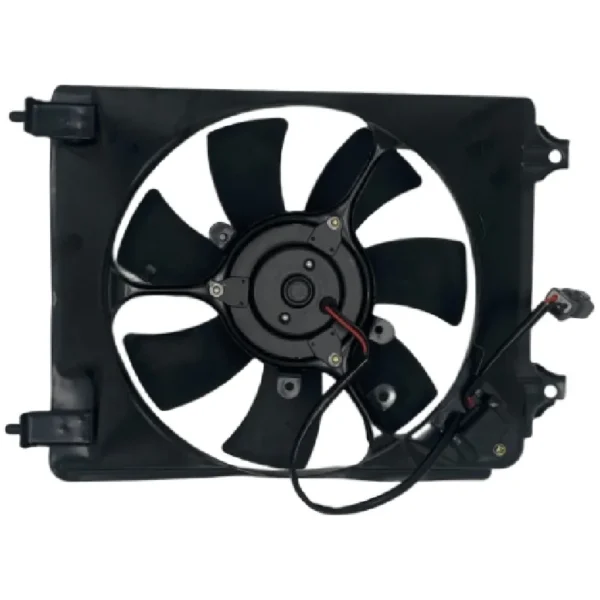 Yoonshan Radiator Fan for HONDA CIVIC 1.8L (2006-2011) Back_View(OE:38615-RNA-A01,38611-RNA-A01,38616-RNA-A01)