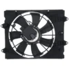 Yoonshan Radiator Fan for HONDA CIVIC 2018 Back_View(OE:19015-5BA-A01,19019-5BA-A01,19020-5BA-A01,19030-5BA-A01)