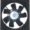 Yoonshan Radiator Fan for HONDA CRV 2.4 Back_View(OE:38615-R5A-A01,38615-RZA-A01)