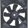 Yoonshan Radiator Fan for HONDA CRV 2.4 Front_View(OE:38615-R5A-A01,38615-RZA-A01)