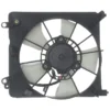 Yoonshan Radiator Fan for HONDA FIT Back_View(OE:19015-RB0-004,19030-RB0-004)