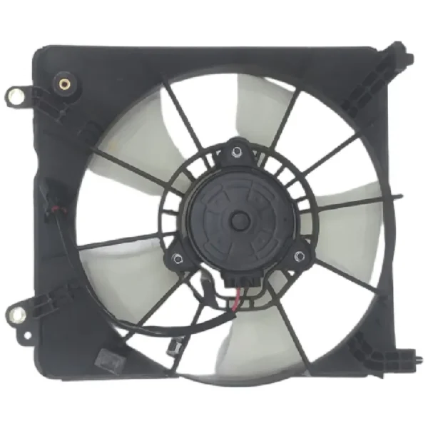 Yoonshan Radiator Fan for HONDA FIT Back_View(OE:19015-RB0-004,19030-RB0-004)