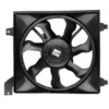 Yoonshan Radiator Fan for HYUNDAI ACCENT 1.6L main fan (2006-2011) Front_View(OE:25380-1E000,620-489,25380-0M100,25380-1E100,25380-0M000)