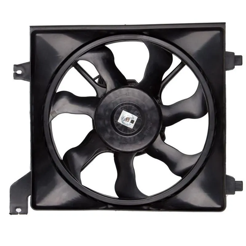 Yoonshan Radiator Fan for HYUNDAI ACCENT 1.6L main fan (2006-2011) Front_View(OE:25380-1E000,620-489,25380-0M100,25380-1E100,25380-0M000)