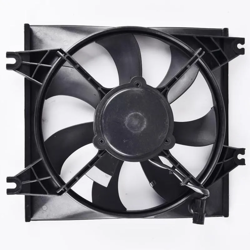 Yoonshan Radiator Fan for HYUNDAI ACCENT (2000-2005) Back_View(OE:97730-25000,620-804,97730-25100,97786-25001,97735-25000,97737-25000)