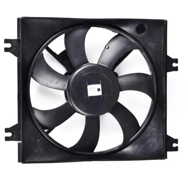 Yoonshan Radiator Fan for HYUNDAI ACCENT (2000-2005) Front_View(OE:97730-25000,620-804,97730-25100,97786-25001,97735-25000,97737-25000)
