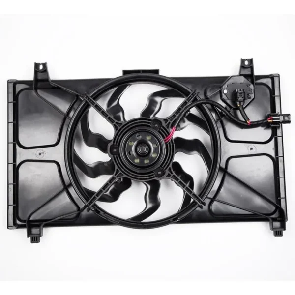 Yoonshan Radiator Fan for HYUNDAI ACCENT (2011-) Back_View(OE:25380-0M200,25380-1E050)