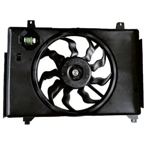 Yoonshan Radiator Fan for HYUNDAI ACCENT III (2005-2010) Front_View(OE:25380-1E350)