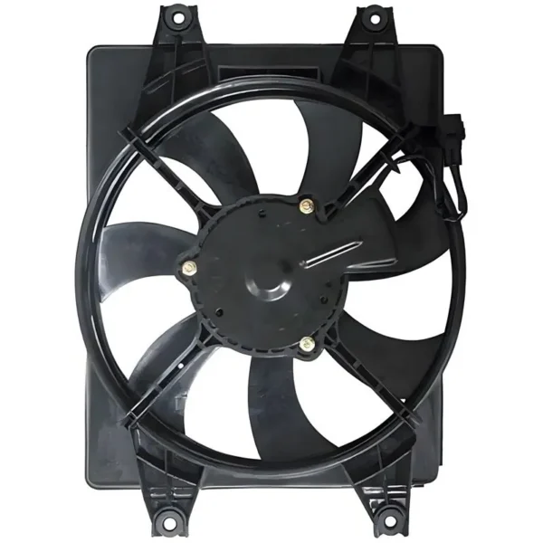 Yoonshan Radiator Fan for HYUNDAI ACCENT II 1.6L Front_View(OE:97730-25100)