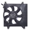 Yoonshan Radiator Fan for HYUNDAI ATOS 1.2L/1.4L (2003-) Back_View(OE:25380-05500,25350-05500)