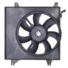 Yoonshan Radiator Fan for HYUNDAI ATOS 1.2L/1.4L (2003-) Front_View(OE:25380-05500,25350-05500)