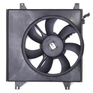 Yoonshan Radiator Fan for HYUNDAI ATOS 1.2L/1.4L (2003-) Front_View(OE:25380-05500,25350-05500)