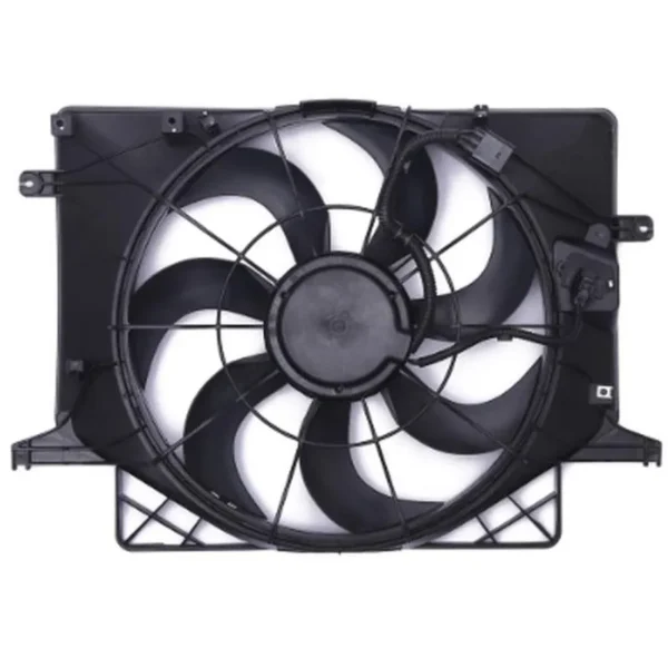 Yoonshan Radiator Fan for HYUNDAI COUPE (2010) Back_View(OE:25380-2M000,25380-2M210)