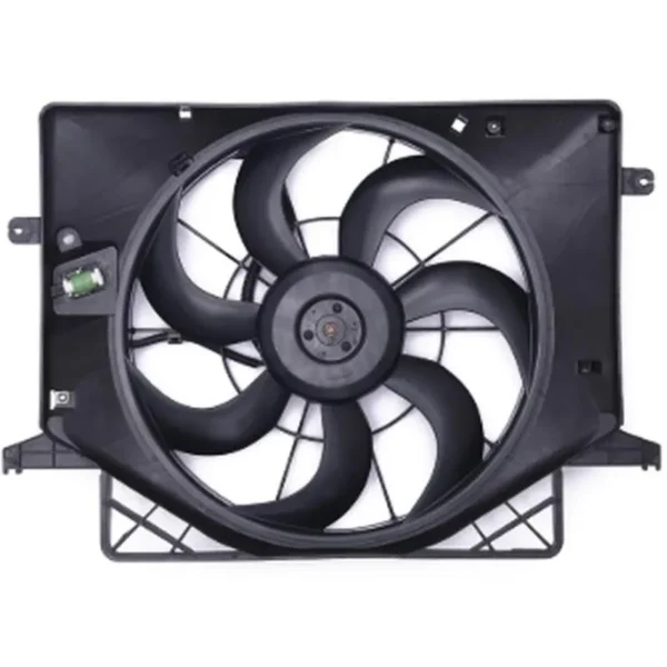 Yoonshan Radiator Fan for HYUNDAI COUPE (2010) Front_View(OE:25380-2M000,25380-2M210)