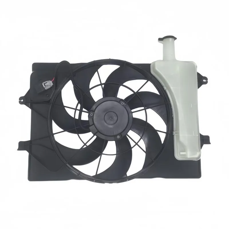 Yoonshan Radiator Fan for HYUNDAI ELANTRA Back_View(OE:25380-AA000,25380-AA050)