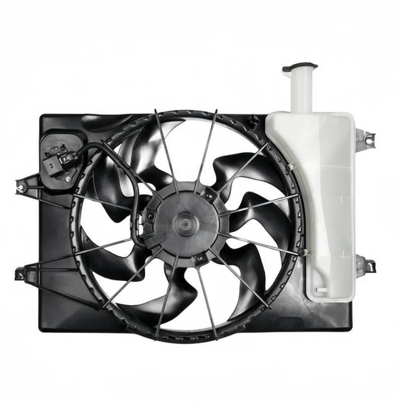 Yoonshan Radiator Fan for HYUNDAI ELANTRA Back_View(OE:25380-F2000,25380-M6000,25380-Q7000,25380-K8000,25380-Q6000)