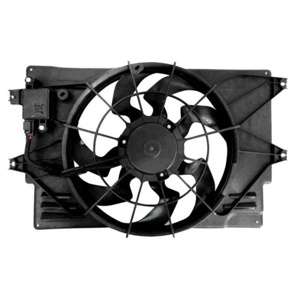 Yoonshan Radiator Fan for HYUNDAI ELANTRA 1.4T (2016) Back_View(OE:25380-F3300)