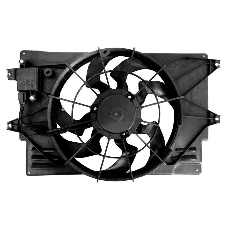 Yoonshan Radiator Fan for HYUNDAI ELANTRA 1.4T (2016) Back_View(OE:25380-F3300)