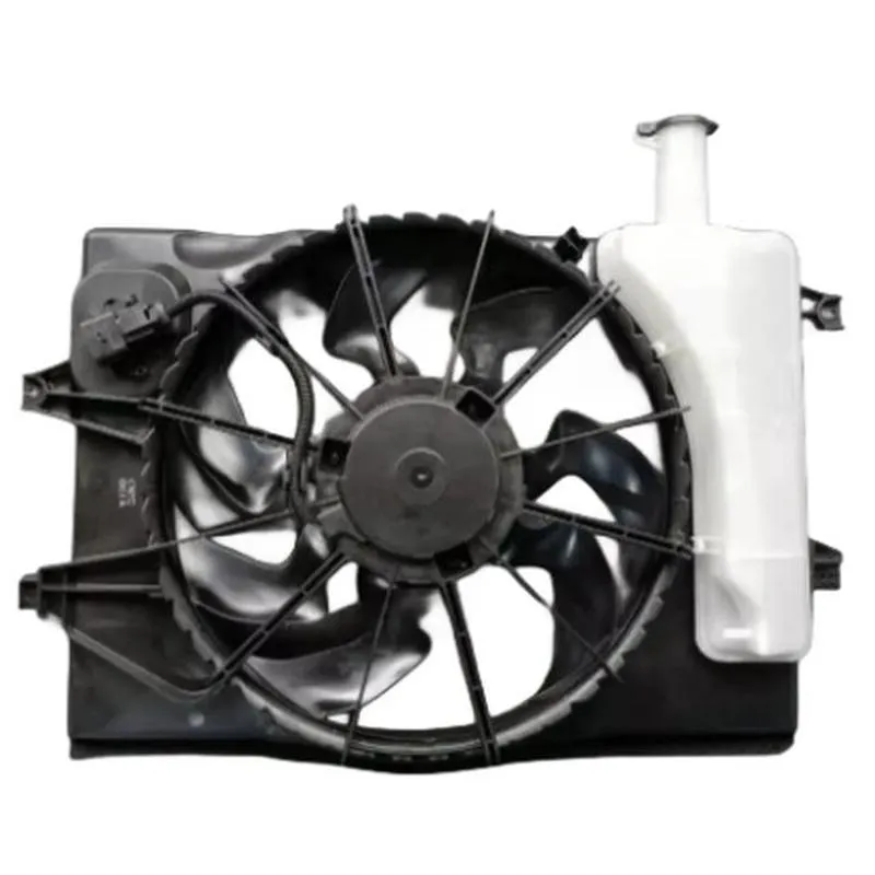 Yoonshan Radiator Fan for HYUNDAI ELANTRA 1.5L/1.6L (2020) Back_View(OE:25380-BU000)