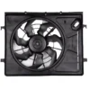 Yoonshan Radiator Fan for HYUNDAI ELANTRA HDC Front_View(OE:25380-2H000,620-493,25380-2H120,25380-ZH020,25380-0Q150,25380-2H151,25380-2H150,25380-1Z050,25380-2H050,25380-12050,HY3115120)
