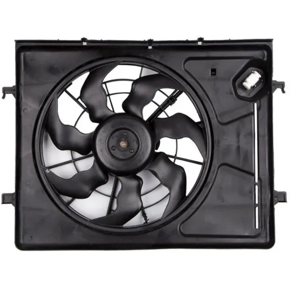 Yoonshan Radiator Fan for HYUNDAI ELANTRA HDC Front_View(OE:25380-2H000,620-493,25380-2H120,25380-ZH020,25380-0Q150,25380-2H151,25380-2H150,25380-1Z050,25380-2H050,25380-12050,HY3115120)