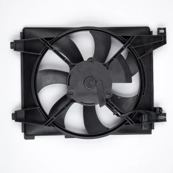 Yoonshan Radiator Fan for HYUNDAI ELANTRA vice fan (2001-2006) Back_View(OE:97730-08000,97730-2D000,97730-2C000,97730-2D100)