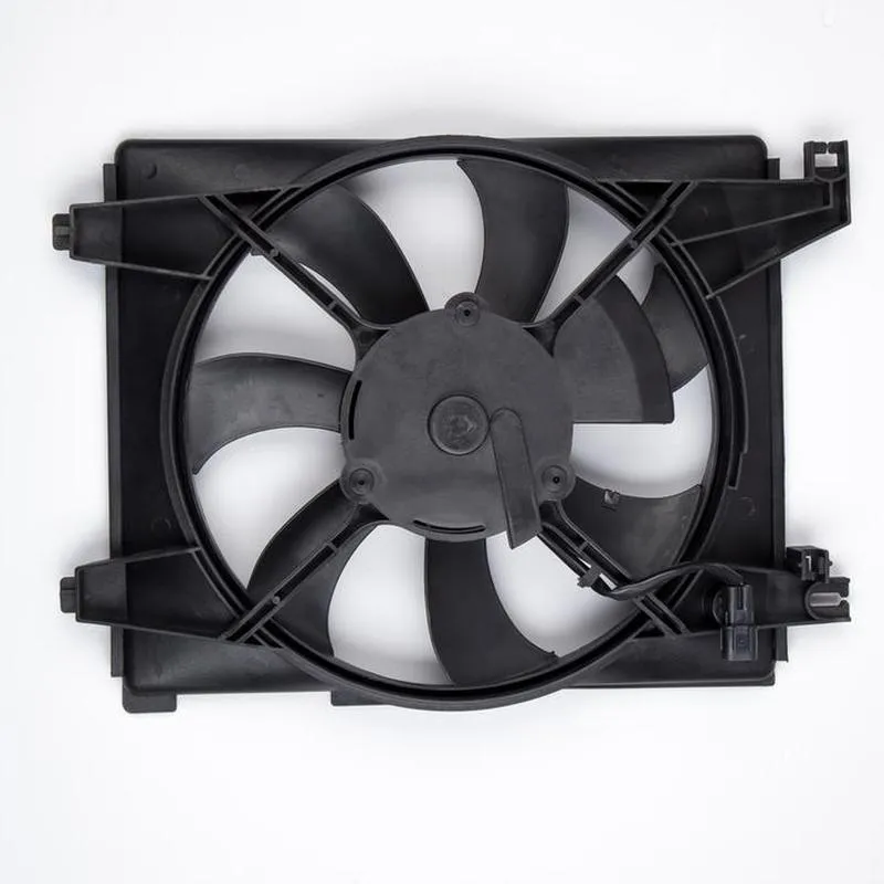 Yoonshan Radiator Fan for HYUNDAI ELANTRA vice fan (2001-2006) Back_View(OE:97730-08000,97730-2D000,97730-2C000,97730-2D100)