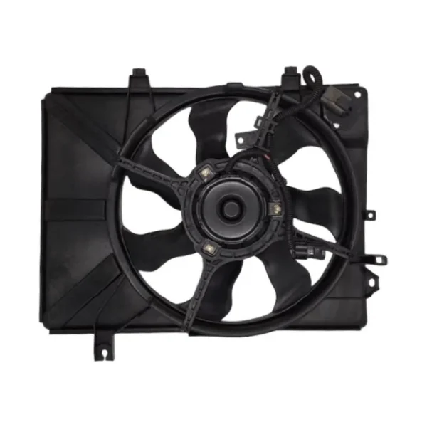 Yoonshan Radiator Fan for HYUNDAI GETZ 1.4 Back_View(OE:25380-1C160,25380-1C100,25380-1C150)