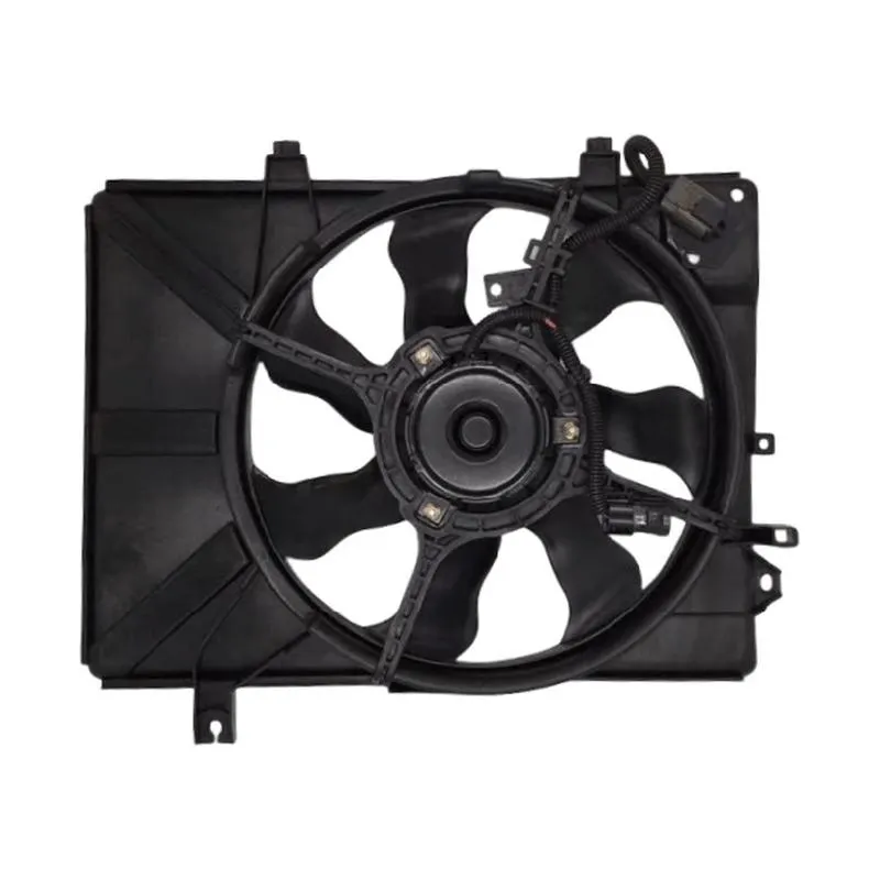 Yoonshan Radiator Fan for HYUNDAI GETZ 1.4 Back_View(OE:25380-1C160,25380-1C100,25380-1C150)