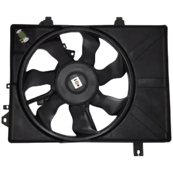 Yoonshan Radiator Fan for HYUNDAI GETZ 1.4 Front_View(OE:25380-1C160,25380-1C100,25380-1C150)