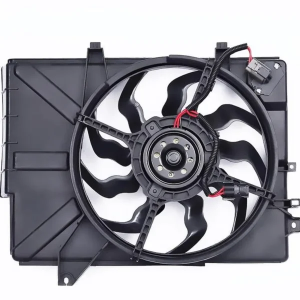 Yoonshan Radiator Fan for HYUNDAI GETZ 1.6L (2002-2010) Back_View(OE:25380-1C360,25380-1C310,25380-1C350,25380-1C300)