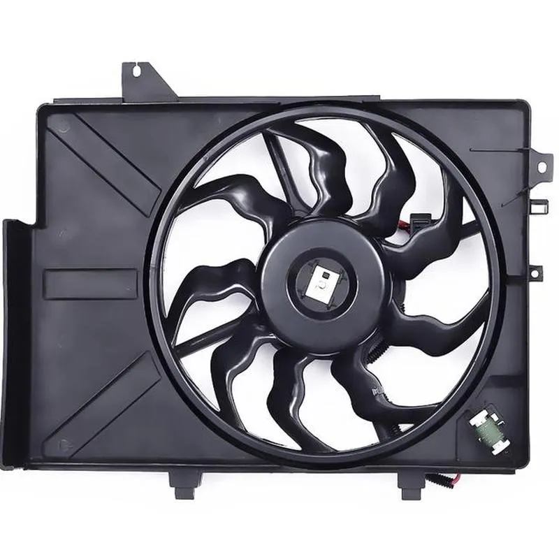 Yoonshan Radiator Fan for HYUNDAI GETZ 1.6L (2002-2010) Front_View(OE:25380-1C360,25380-1C310,25380-1C350,25380-1C300)