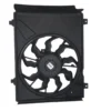 Yoonshan Radiator Fan for HYUNDAI I10 (2007-) Back_View(OE:25380-0X050,25350-0X200)