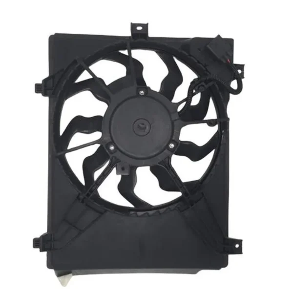 Yoonshan Radiator Fan for HYUNDAI I10 (2007-) Front_View(OE:25380-0X050,25350-0X200)