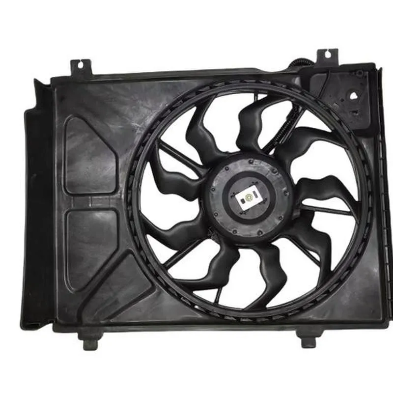 Yoonshan Radiator Fan for HYUNDAI I10 (2008-2011) Back_View(OE:25380-0X150,25380-0X300)