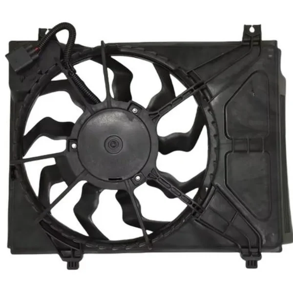 Yoonshan Radiator Fan for HYUNDAI I10 (2008-2011) Front_View(OE:25380-0X150,25380-0X300)