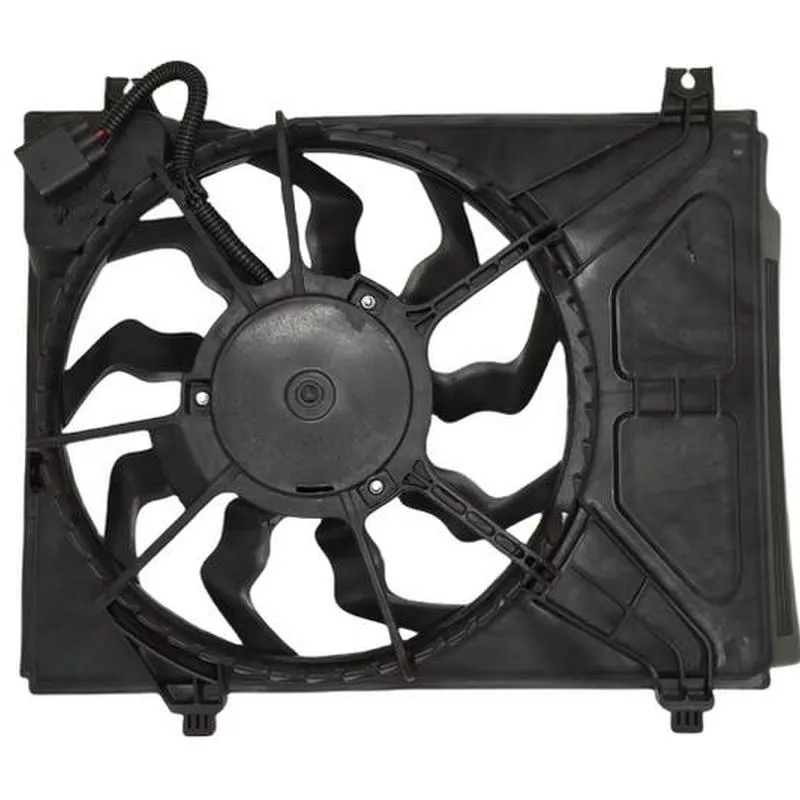 Yoonshan Radiator Fan for HYUNDAI I10 (2008-2011) Front_View(OE:25380-0X150,25380-0X300)