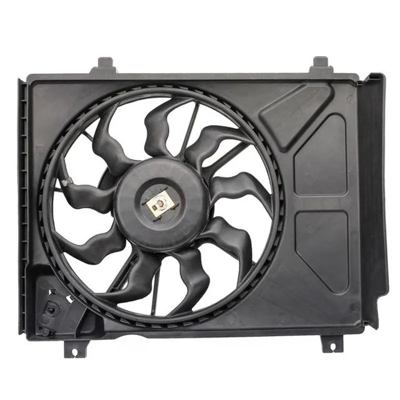 Yoonshan Radiator Fan for HYUNDAI I10 (2011-2013) Back_View(OE:25380-0X550,25380-0X740)