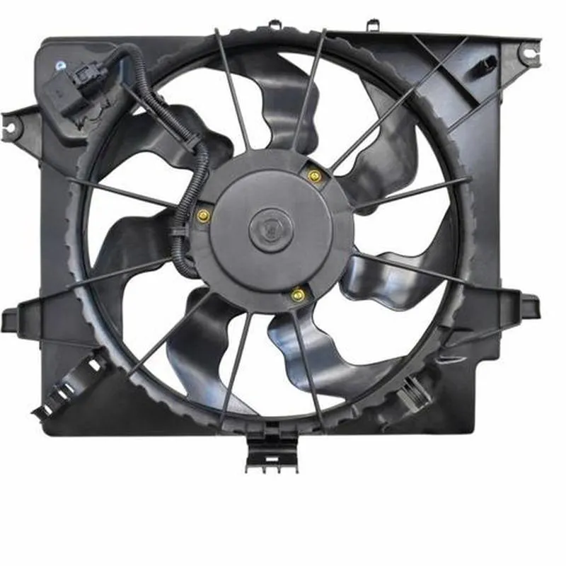 Yoonshan Radiator Fan for HYUNDAI I30 1.6L (2011-2017) Back_View(OE:25380-A5800)