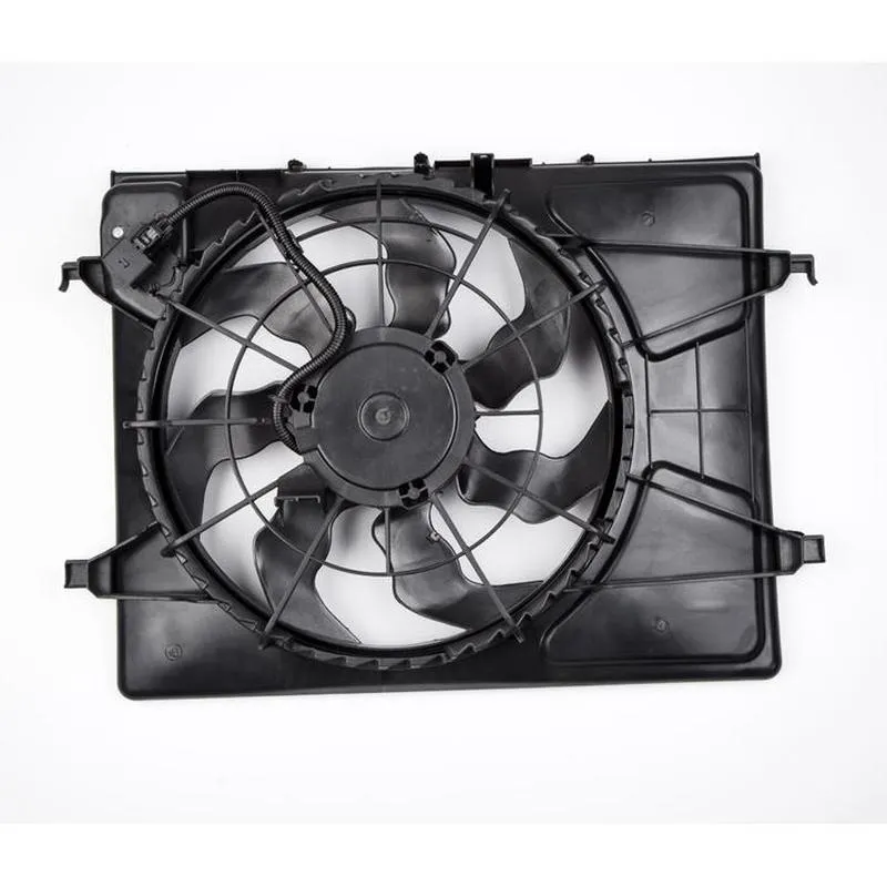Yoonshan Radiator Fan for HYUNDAI I30 2.0L Back_View(OE:25380-2H050,25380-1H120,25380-1Z050,25380-1H050,25380-2H020,25380-1H000,25380-12050,25380-2H051,25380-2H120,25380-2R050,253802L080)