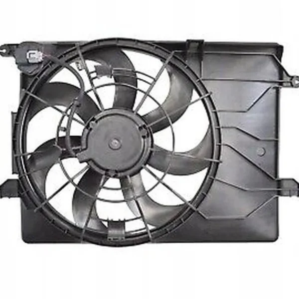 Yoonshan Radiator Fan for HYUNDAI I40 Back_View(OE:25380-3Z200,25380-3Z201)