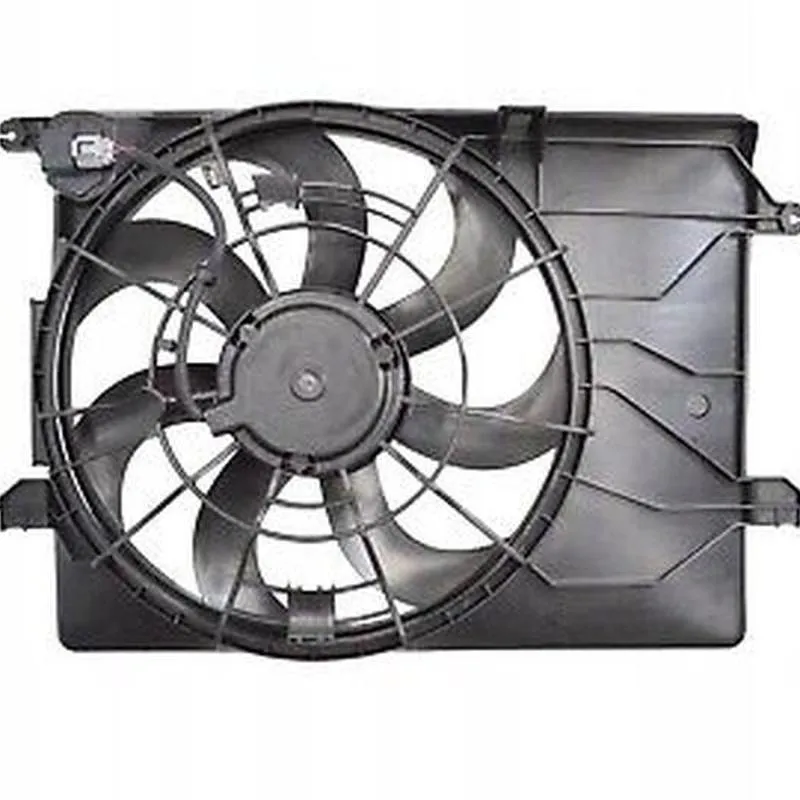 Yoonshan Radiator Fan for HYUNDAI I40 Back_View(OE:25380-3Z200,25380-3Z201)
