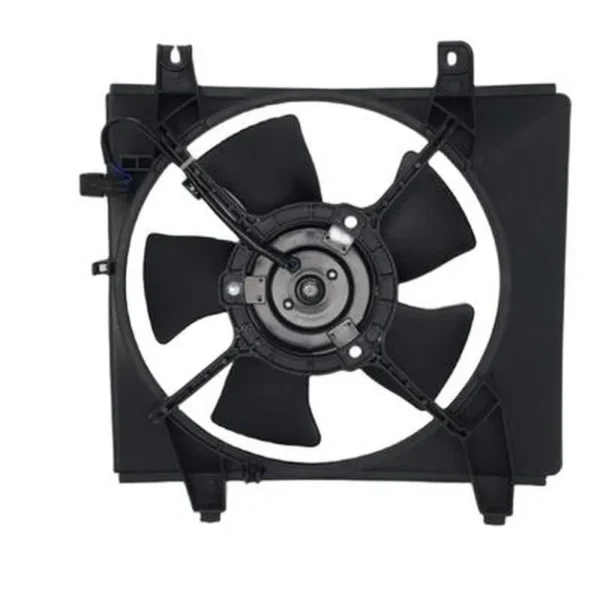 Yoonshan Radiator Fan for HYUNDAI MATRIX 1.6L (2001-2010) main fan Back_View(OE:25380-17000,25380-17030,25350-17000,25380-17130)