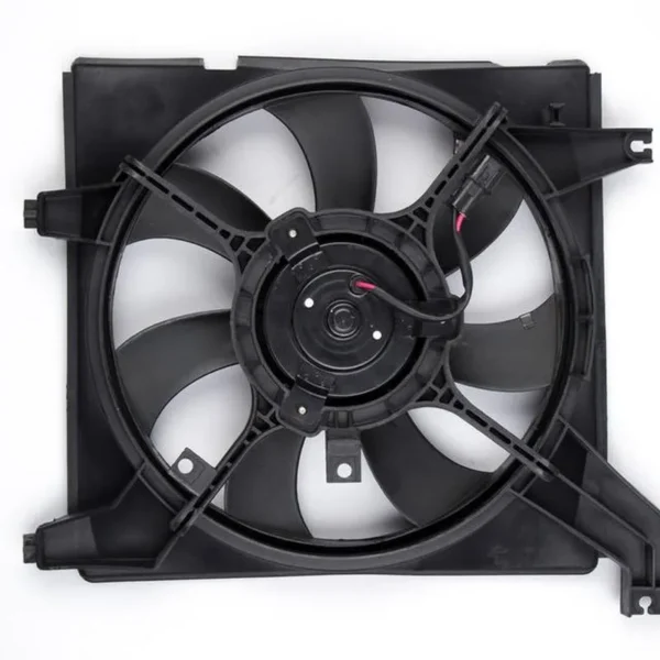 Yoonshan Radiator Fan for HYUNDAI MATRIX (2001-2008) Back_View(OE:25231-2D000,25380-17030,25386-17000)