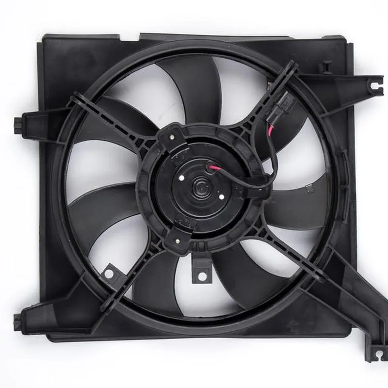 Yoonshan Radiator Fan for HYUNDAI MATRIX (2001-2008) Back_View(OE:25231-2D000,25380-17030,25386-17000)