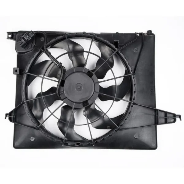 Yoonshan Radiator Fan for HYUNDAI New SantaFe 2.4L Back_View(OE:25380-2W500,25380-2W501,25380-2W550)
