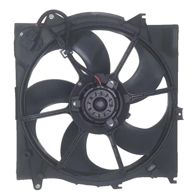 Yoonshan Radiator Fan for HYUNDAI OPTIMA 1.6L 2.0L 2.4L (2016-2017) Back_View(OE:25380-D4300,25350-C2100,25231-C2000,25380-C2100,25231-C2100,25385-C2000,HY3115153)